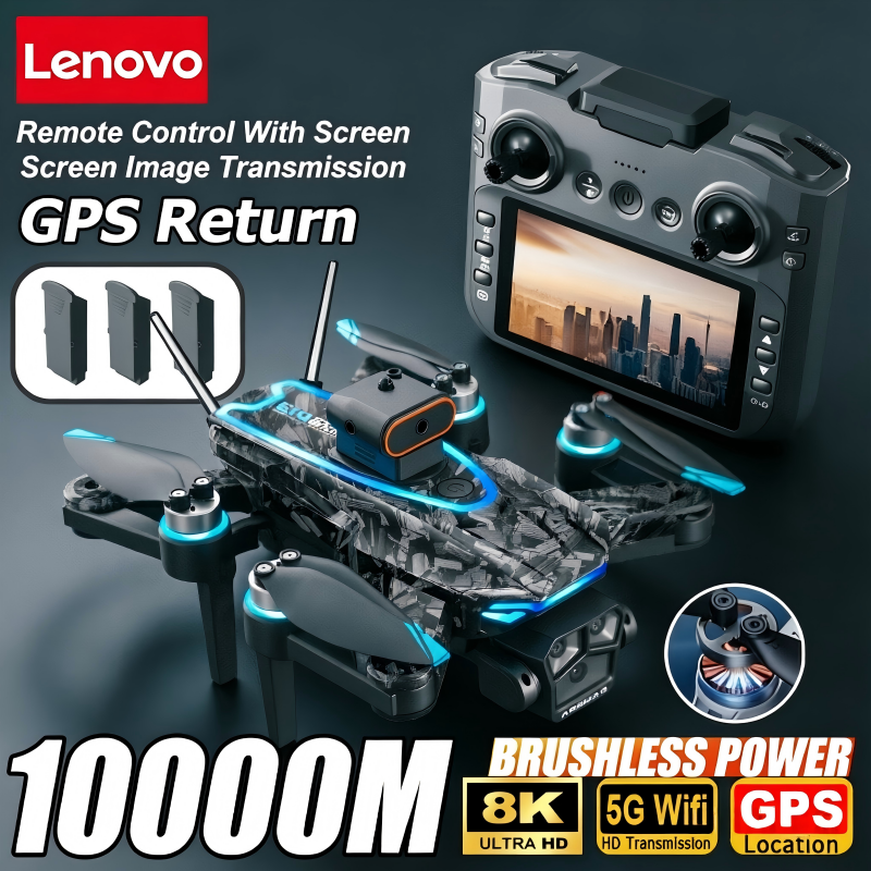 Drone Gimbal Mount - Lenovo D13 GPS Drone 8K Triple-Camera