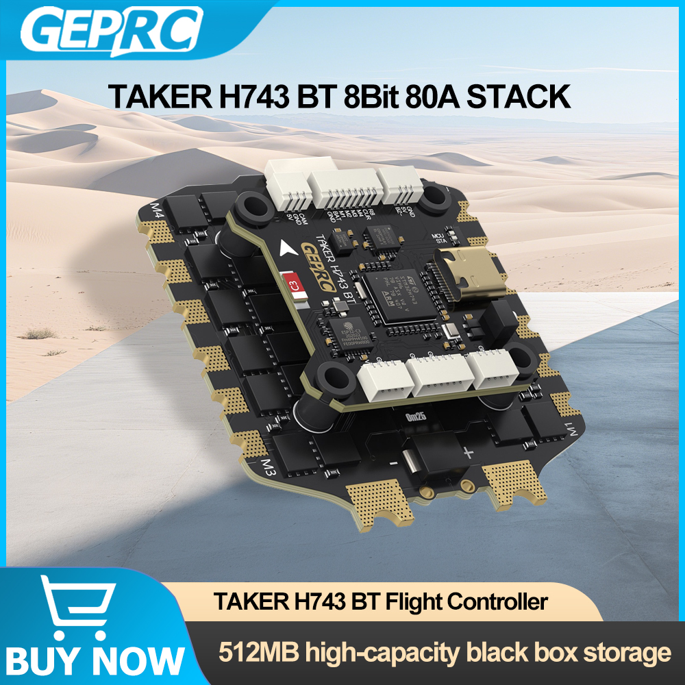 GEPRC TAKER H743 BT 8Bit 80A S – Drone Gimbal Controller Bewertung und Preis