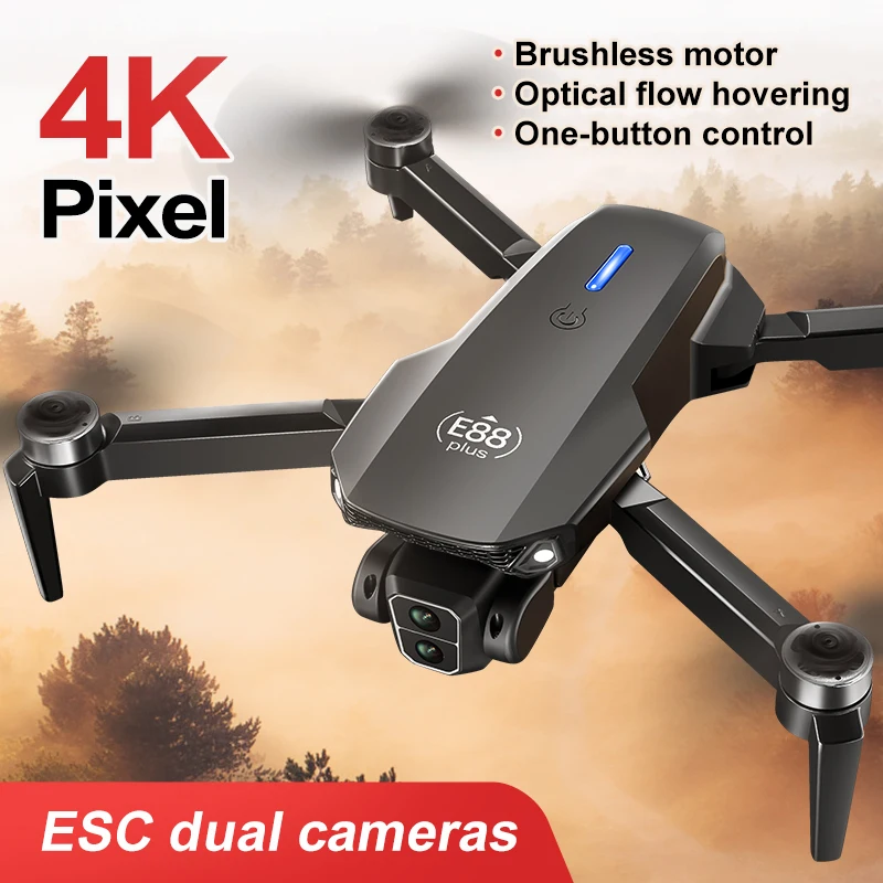 New E88 Plus Quadcopter Drone: – Drone Gimbal Brushless Bewertung und Preis