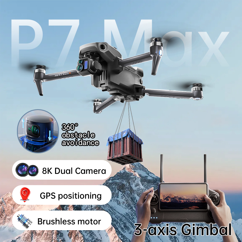 NEW P7 Max Drone 8K Camera GPS – Drone Gimbal 3 Axis Bewertung und Preis