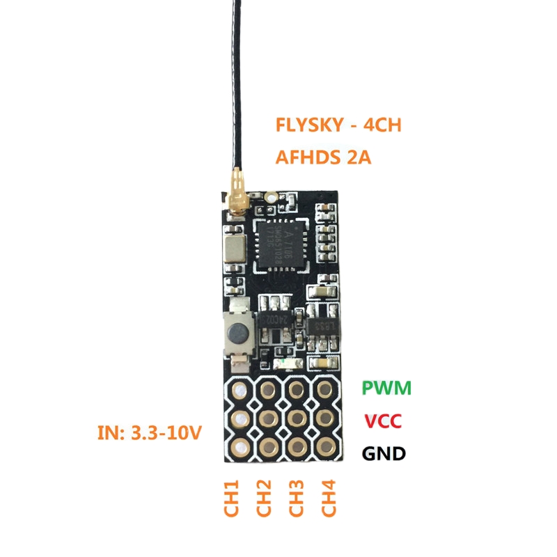 Flysky FS2A Mini Receiver 4CH  – Drone Gimbal Controller Bewertung und Preis