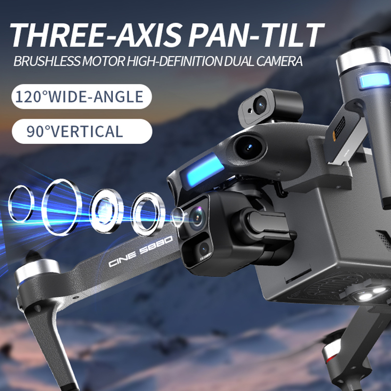 2026 New 8K Dual Camera Drone  – Drone Gimbal Brushless Bewertung und Preis