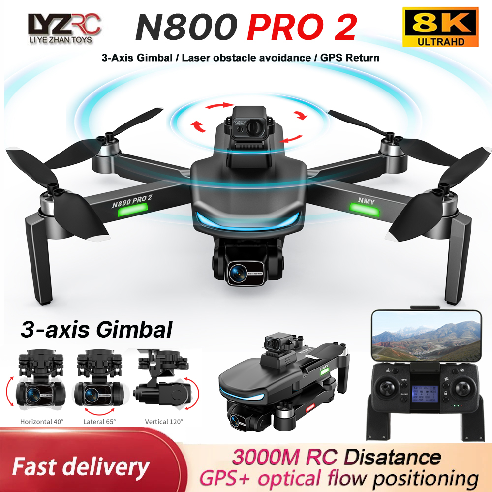 N800 PRO 2 GPS Drone Professio – Drone Gimbal 3 Axis Bewertung und Preis