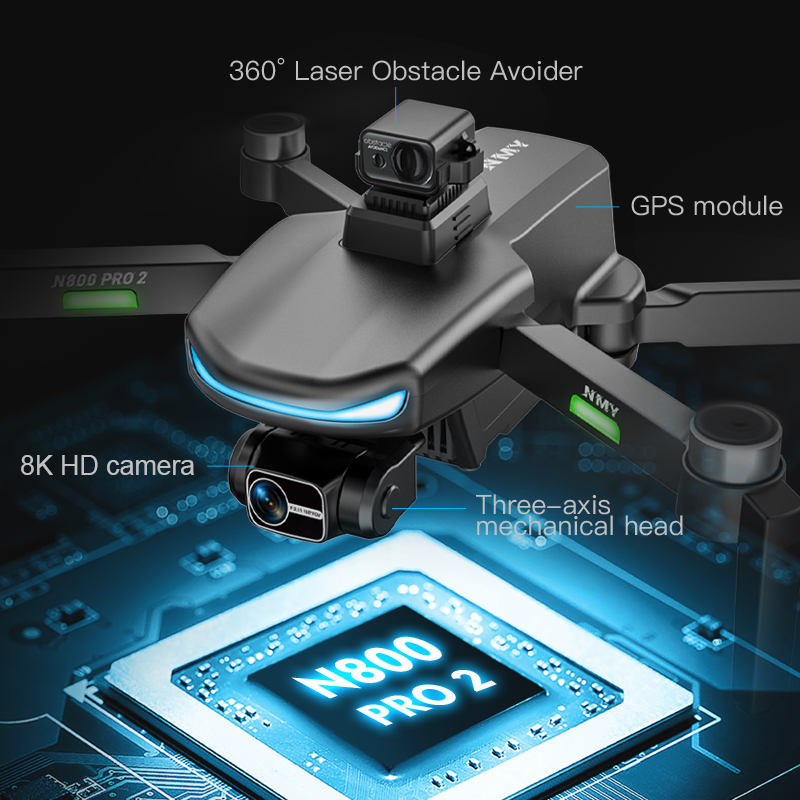 N800 PRO 2 GPS Drone Professio – Drone Gimbal 3 Axis Bewertung und Preis