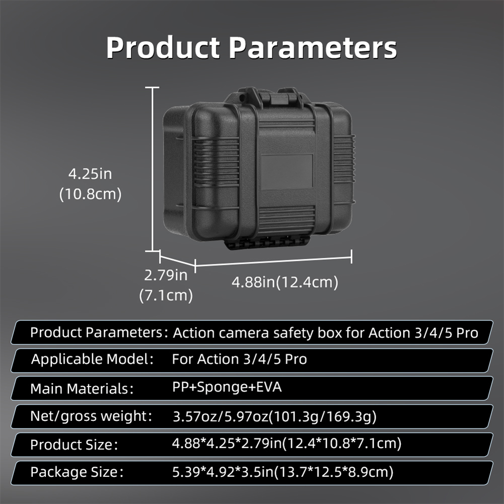 Hard Case Waterproof Box for D – Drone Gimbal Case Bewertung und Preis