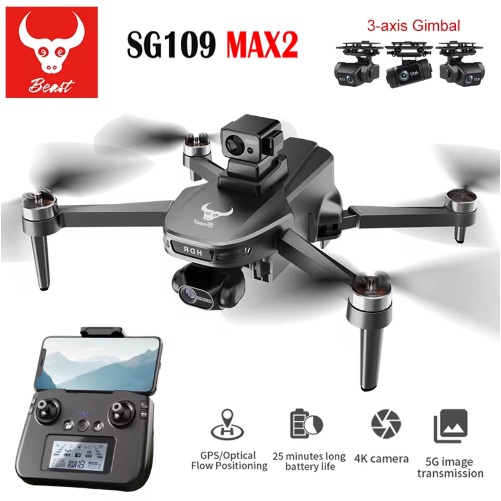 SG109 MAX2 Professional FPV 8K – Drone Gimbal Brushless Bewertung und Preis