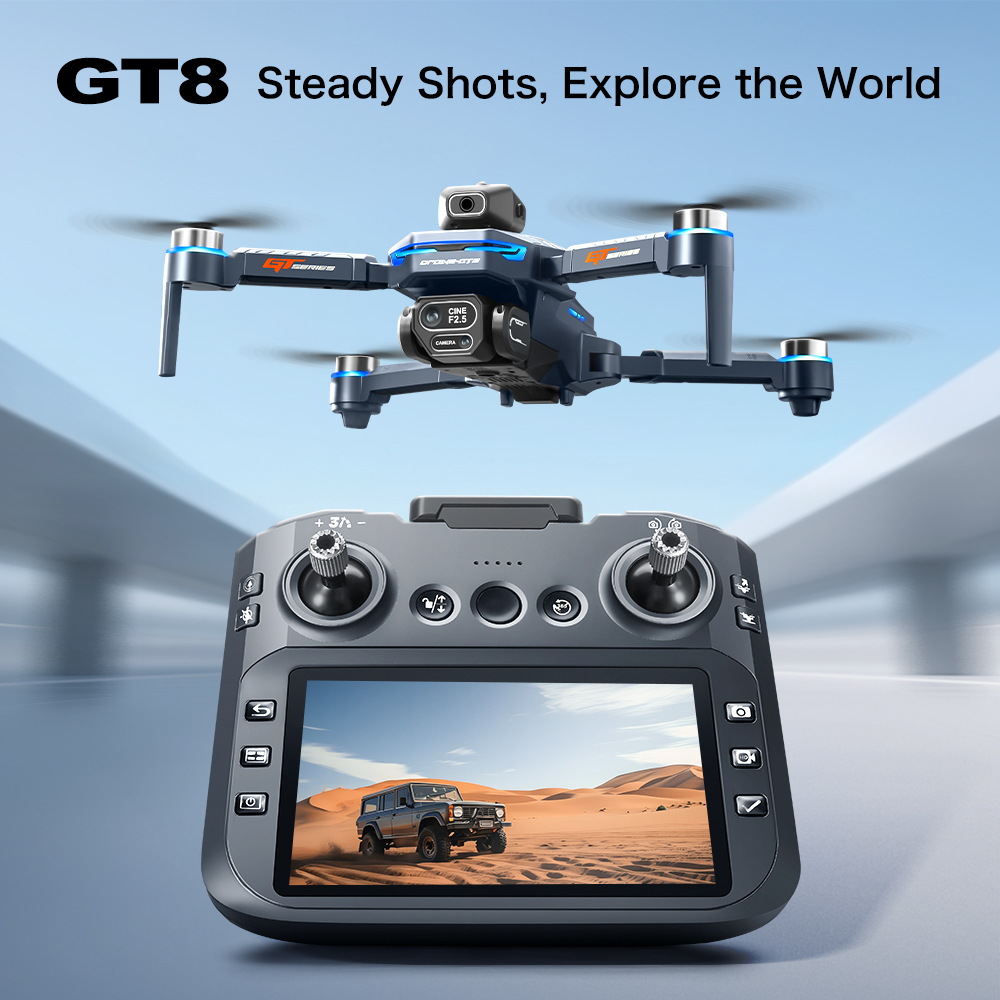 GT8 Obstacle Avoidance Aerial  – Drone Gimbal Brushless Bewertung und Preis
