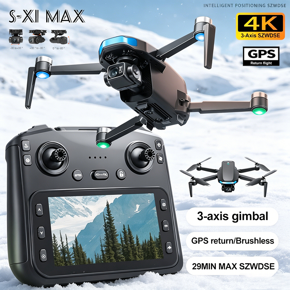 New S-X1 MAX Drone GPS 8K Prof – Drone Gimbal Brushless Bewertung und Preis