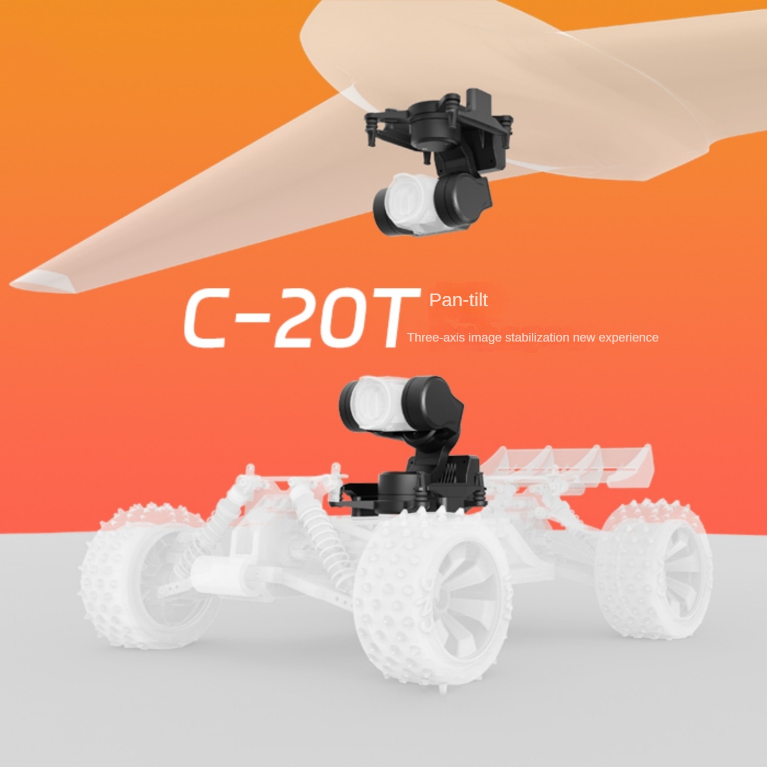 NCZOBOE  C-20T 3-Axis O4 FPV G – Drone Gimbal 3 Axis Bewertung und Preis